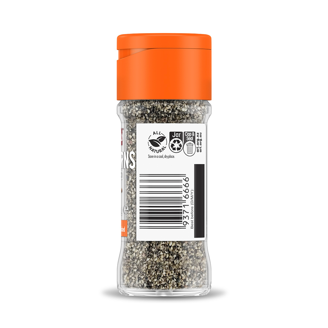 MasterFoods Cracked Black Pepper 35g