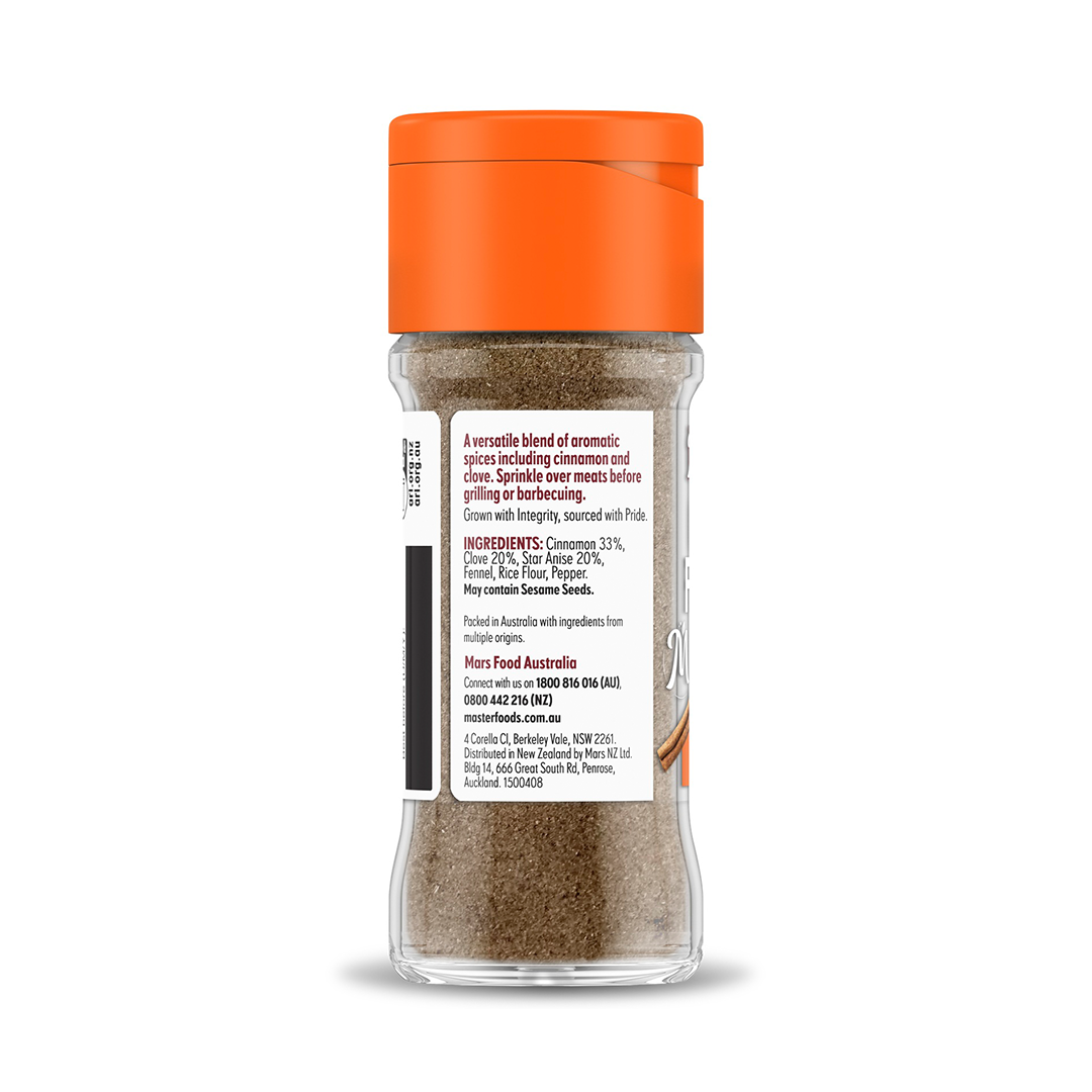 MasterFoods Chinese Five Spice 30g
