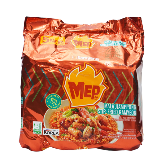 Samyang MEP Mala JJamppong Stir-Fried Ramyeon 80g x 5s