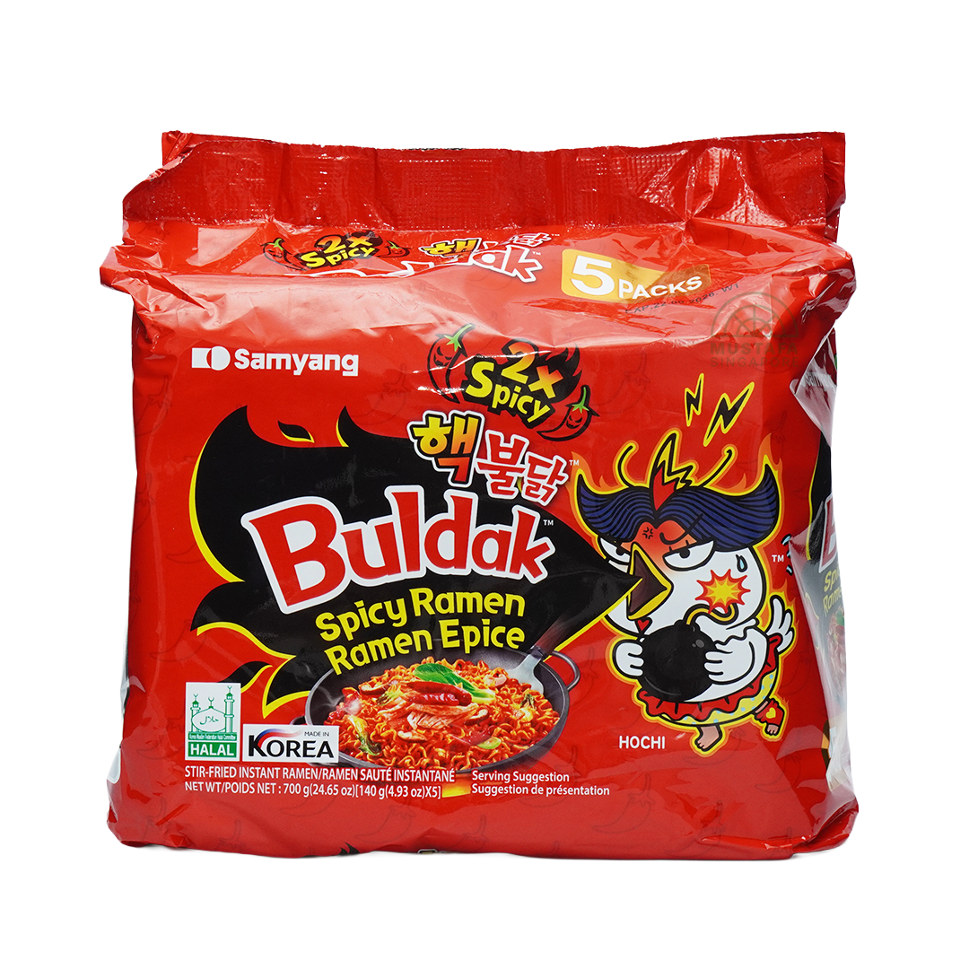 Samyang Buldak 2X Spicy Ramen 140g x 5s
