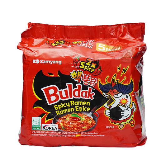 Samyang Buldak 2X Spicy Ramen 140g x 5s