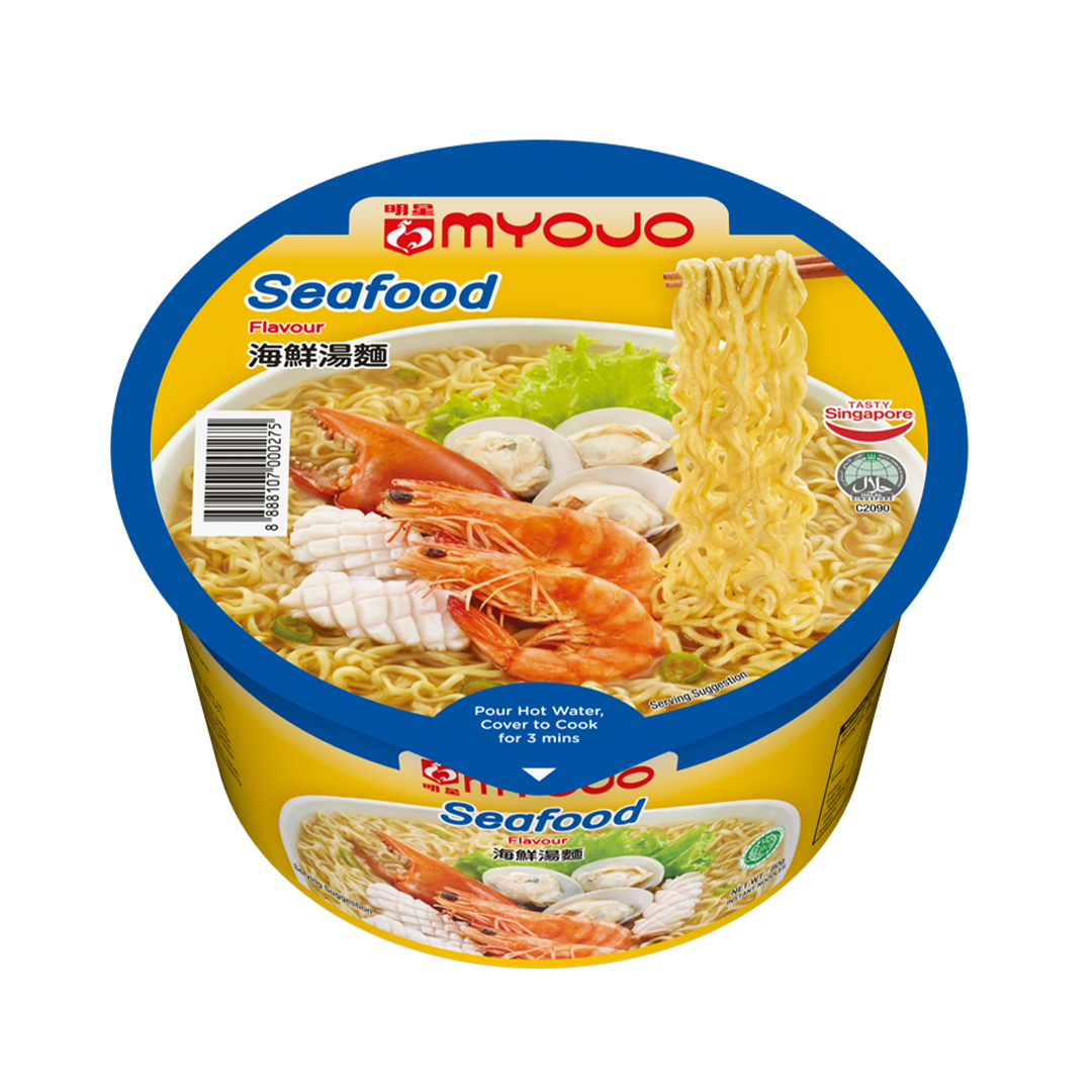 Myojo Seafood Flavour Instant Noodles Bowl 80g
