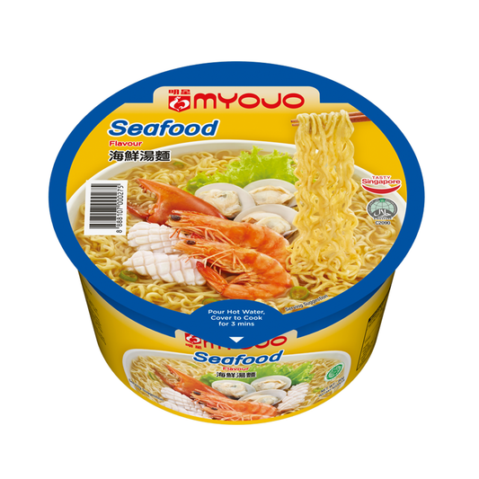 Myojo Seafood Flavour Instant Noodles Bowl 80g