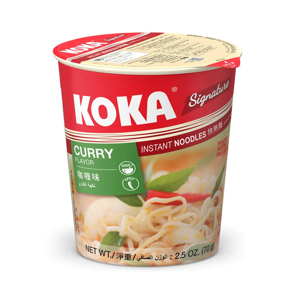 Koka Signature Curry Singapura Cup Noodles 75g