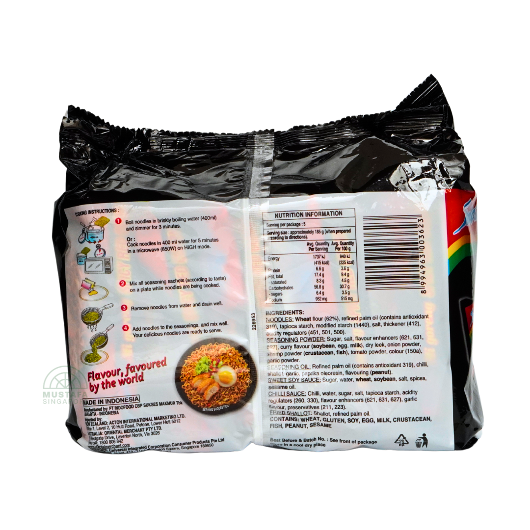 Indomie Spicy Red Curry Flavor 90g x 5