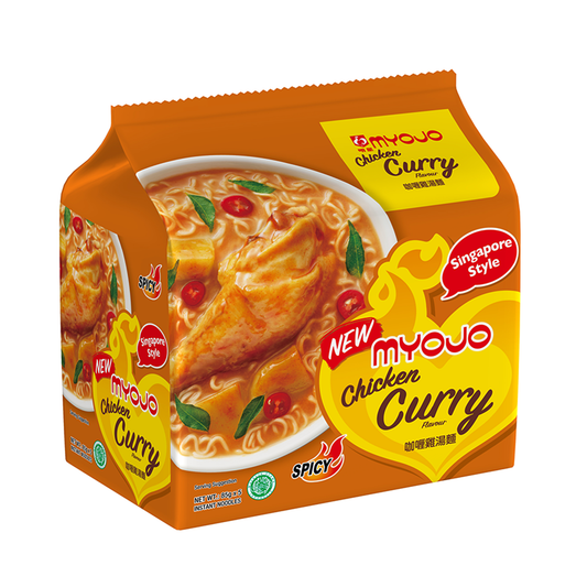 Myojo Chicken Curry Flavour Instant Noodles 85g x 5s