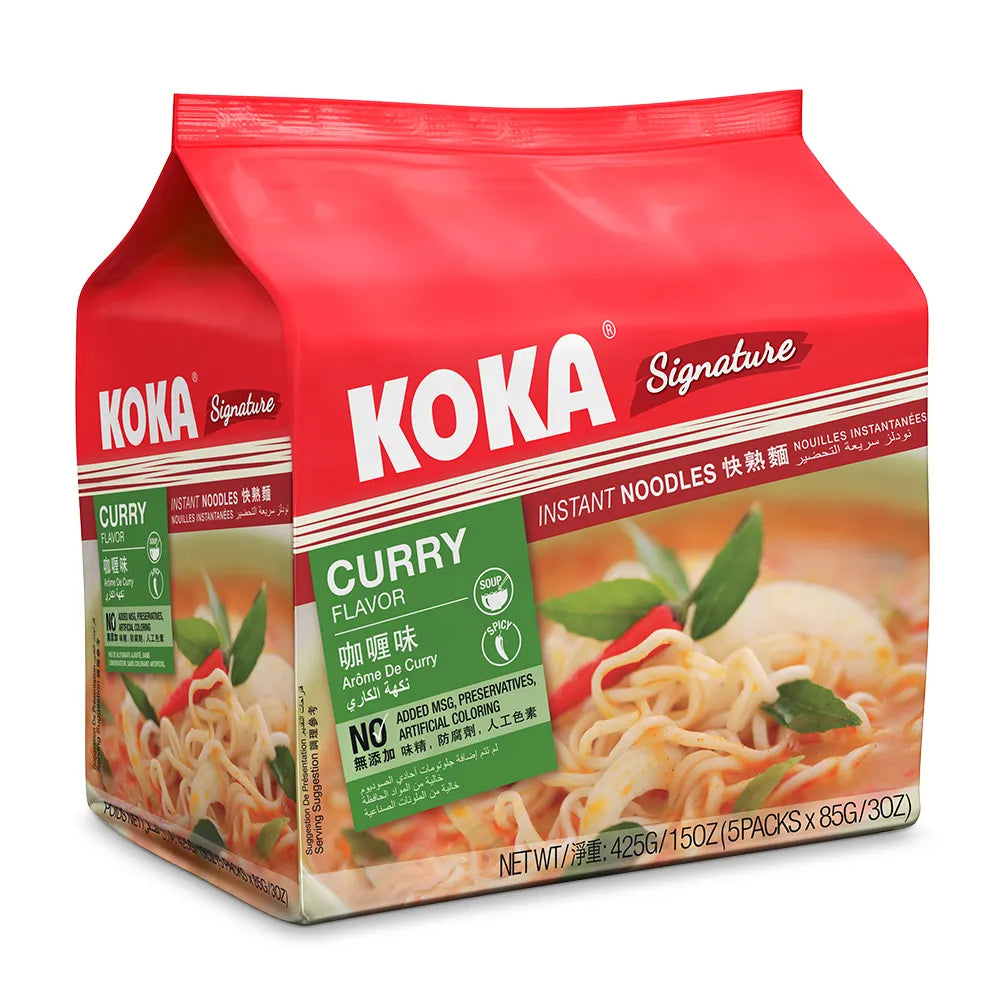 Koka Signature Curry Instant Noodles 85g x 5s