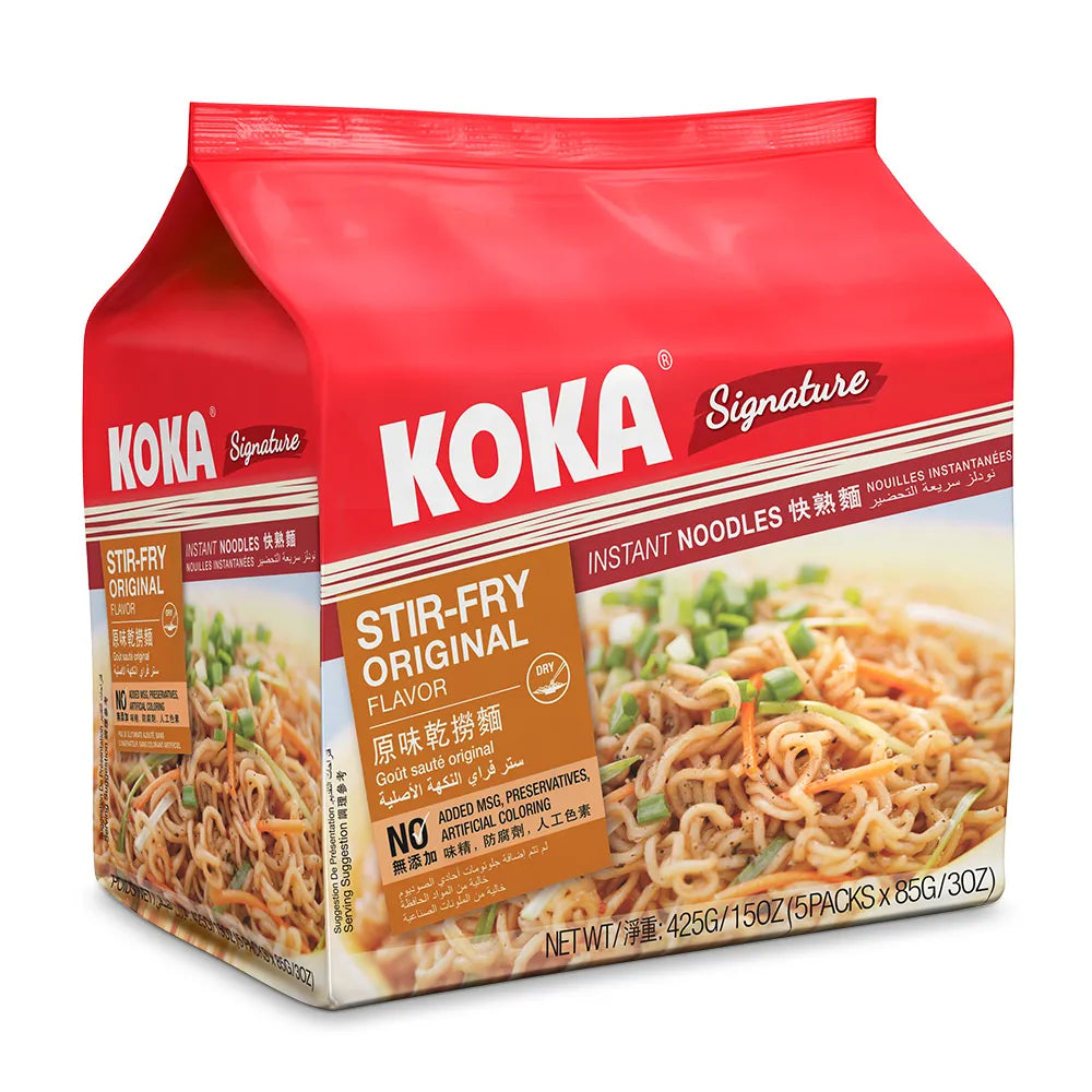 Koka Signature Stir Fry Original Instant Noodles 85g x 5s