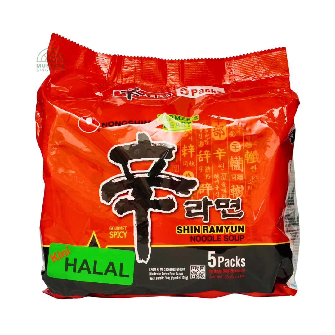 Nongshim Shin Ramyun 120g x 5