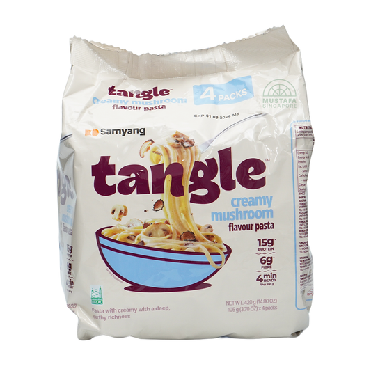 Samyang Tangle Creamy Mushroom Flavour Pasta 100g x 4s