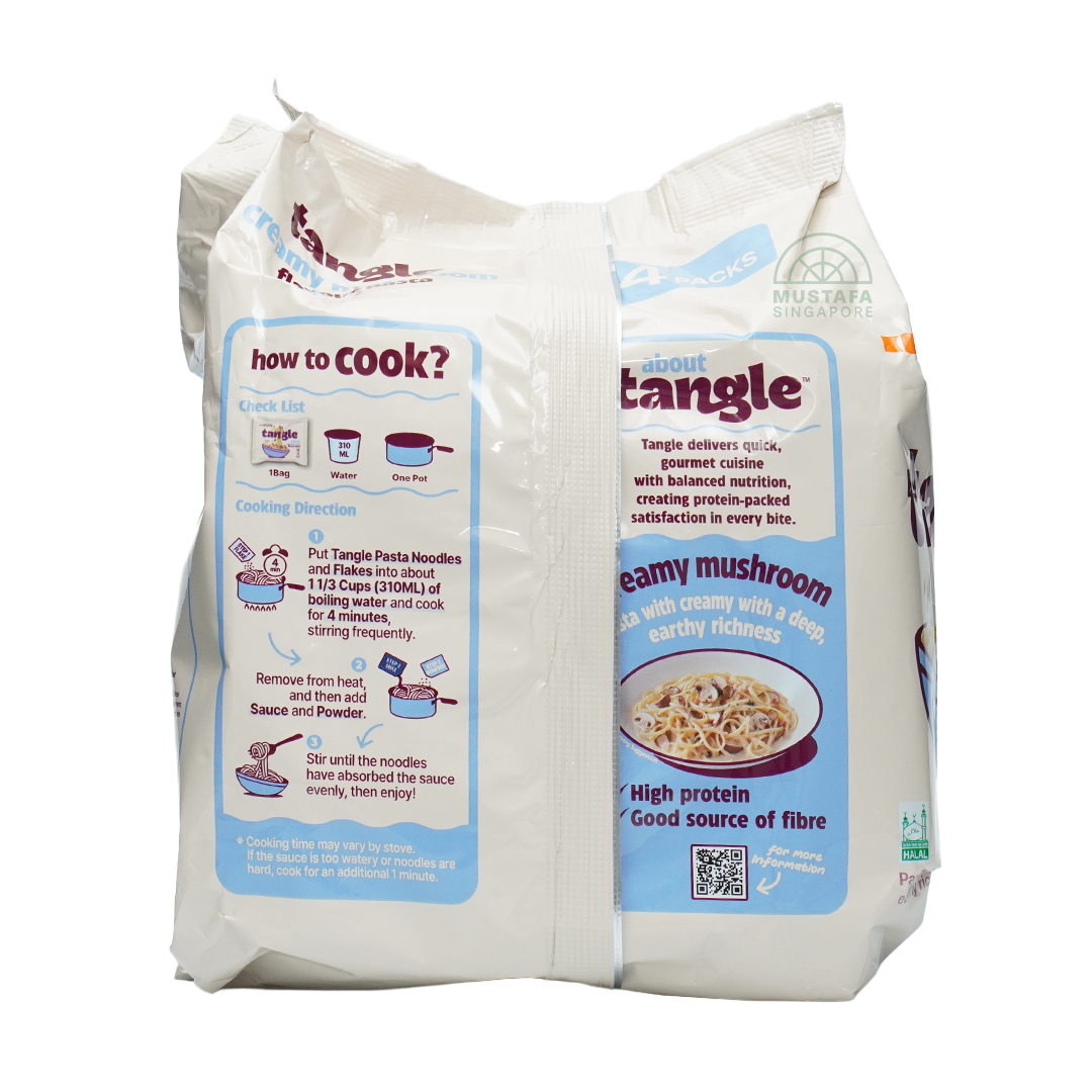 Samyang Tangle Creamy Mushroom Flavour Pasta 100g x 4s