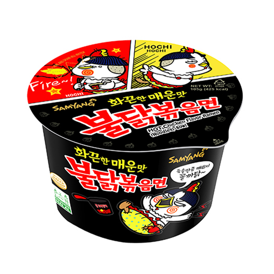 Samyang Buldak Hot Chicken Flavour Ramen Big Bowl 105g