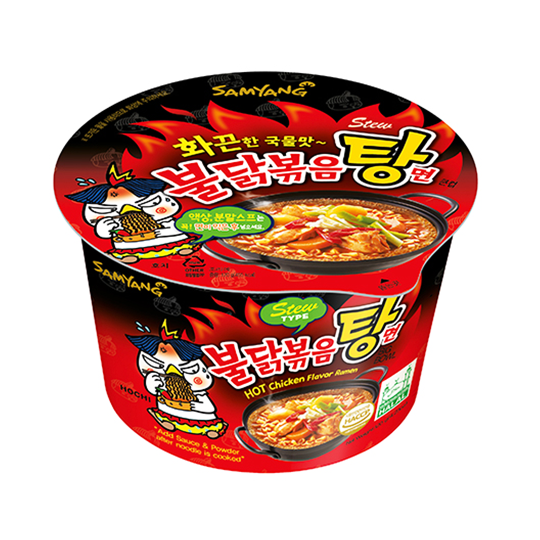 Samyang Buldak Stew Type Hot Chicken Flavour Ramen Big Bowl 120g