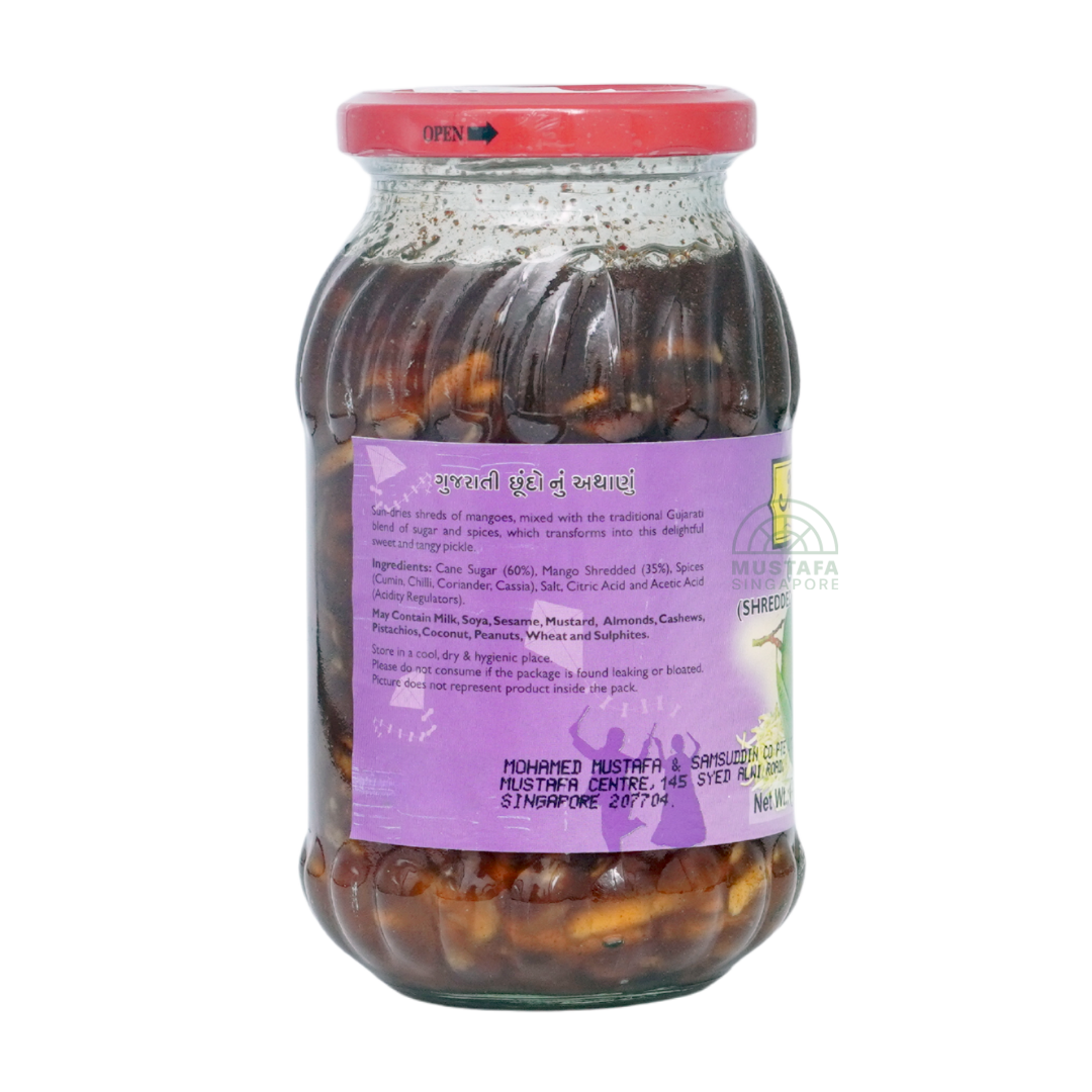 Mother's Recipe Chhundo (Shredded Sweet Mango Pickle) 575g