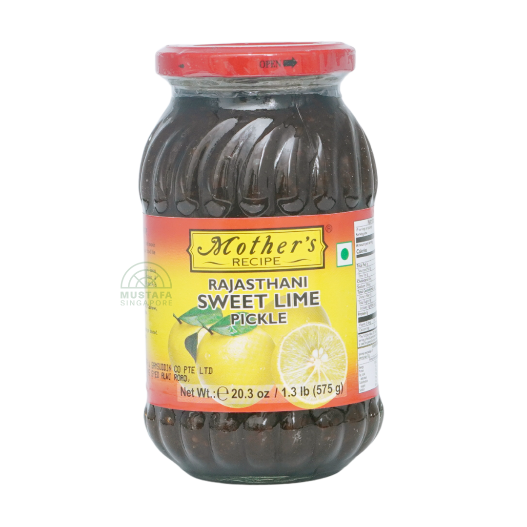 Mother's Recipe Rajasthani Sweet Lime Pickle 575g