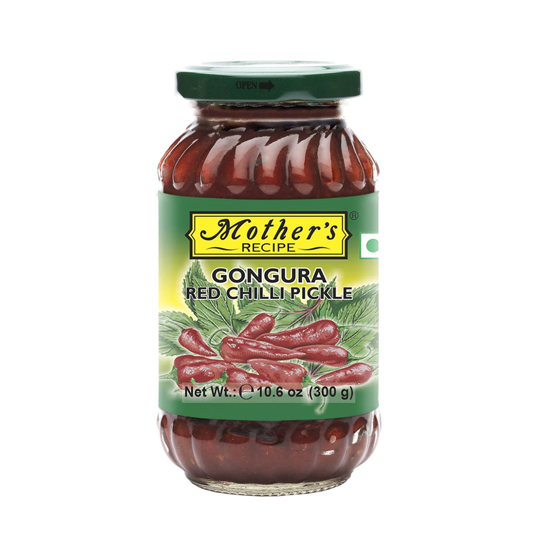 Mother's Recipe Gongura Red Chilli Pickle 300g