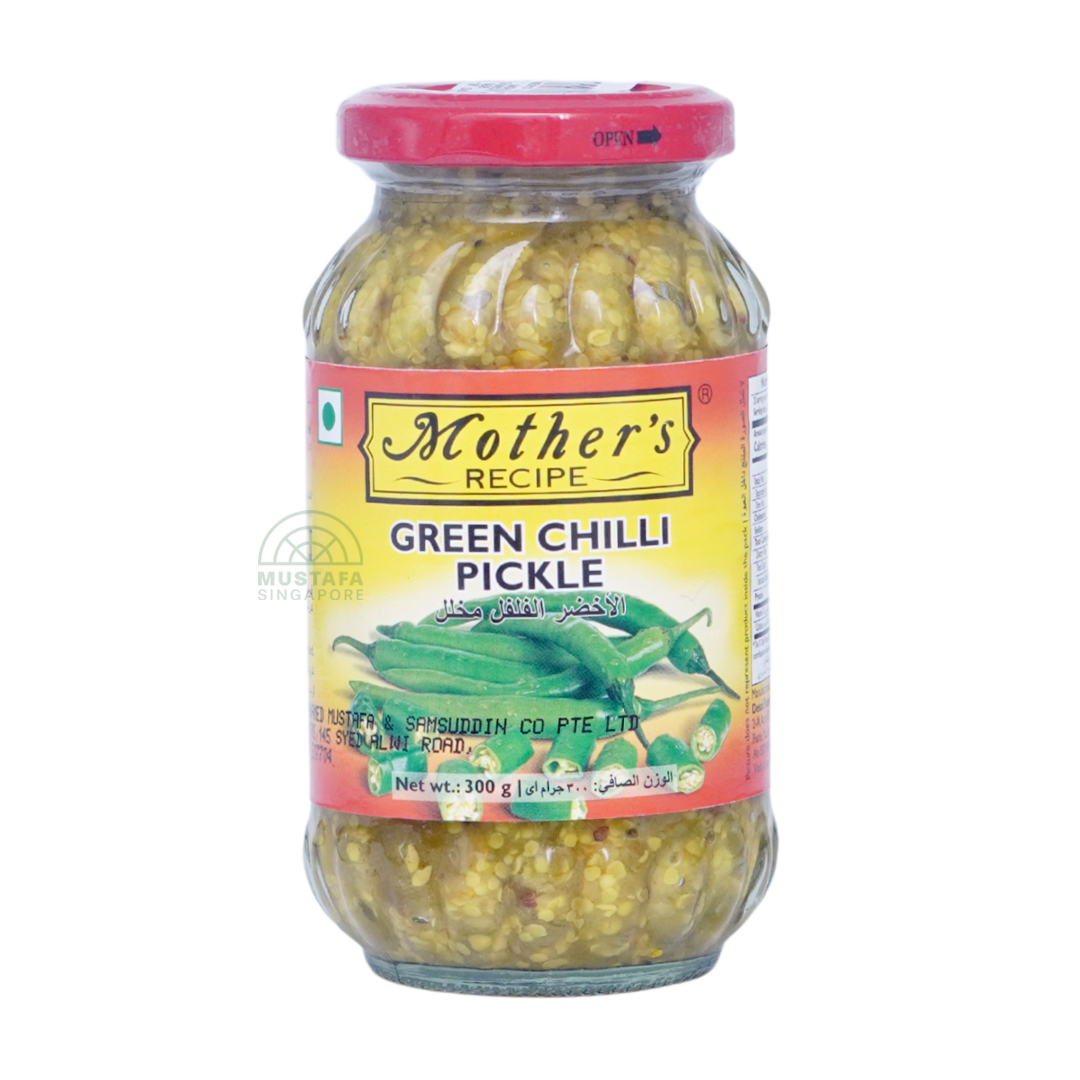 Mother's Recipe Green Chilli Pickle 300g