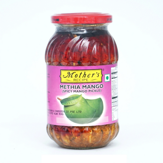 Mother's Recipe Methia Mango (Spicy Mango Pickle) 300g