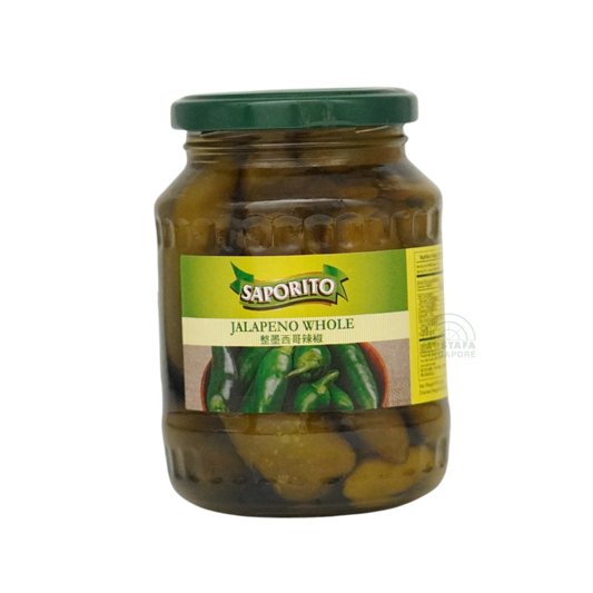 Saporito Jalapeno Whole 340g
