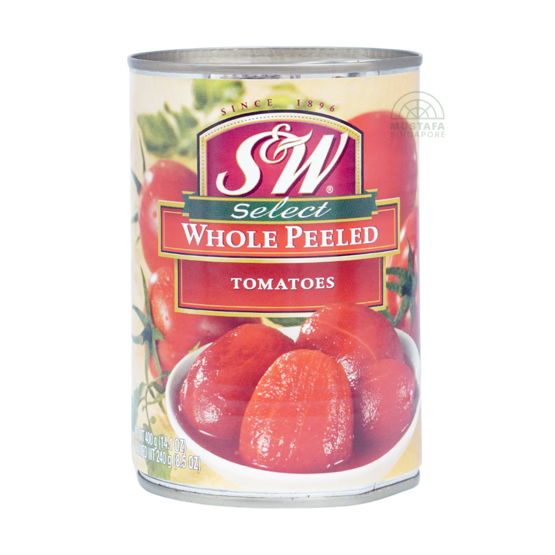 S&W Select Whole Peeled Tomatoes 400g