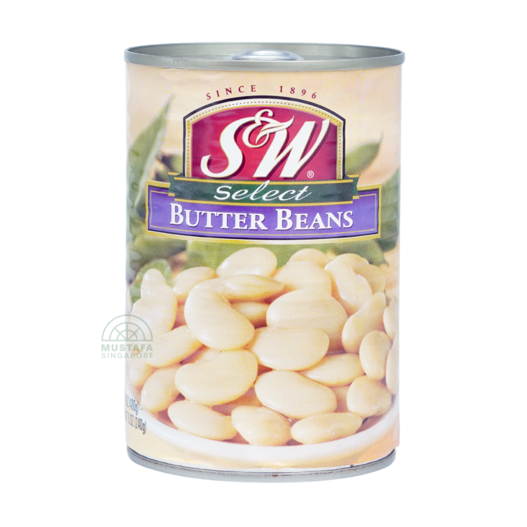 S&W Select Butter Beans 400g