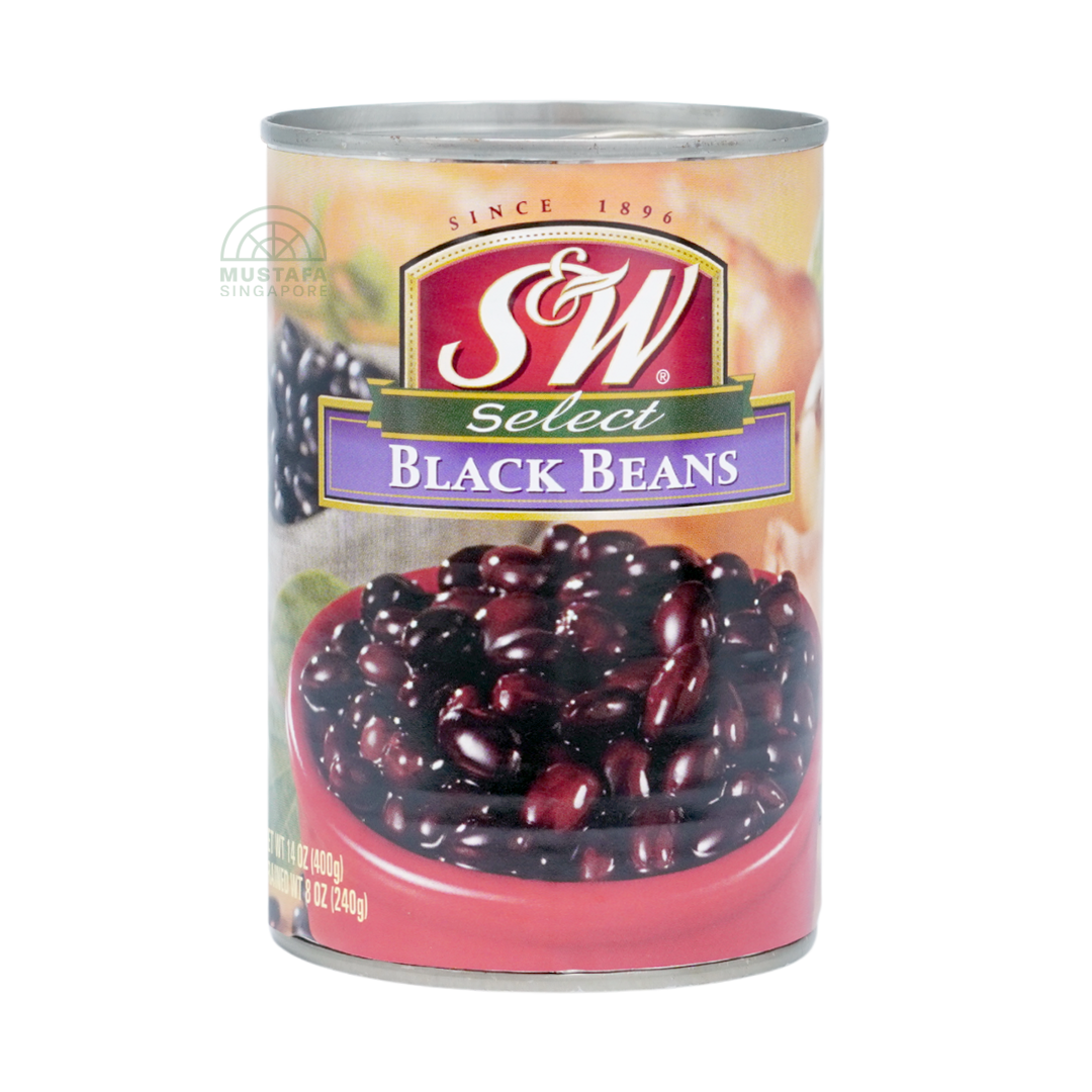 S&W Select Black Beans 400g