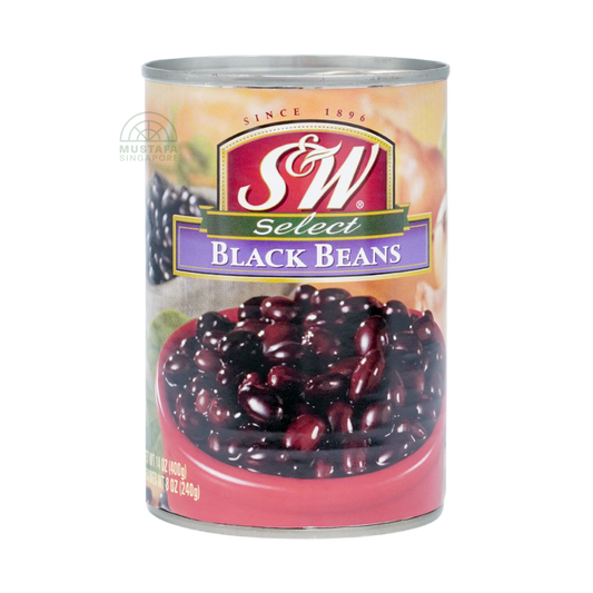 S&W Select Black Beans 400g