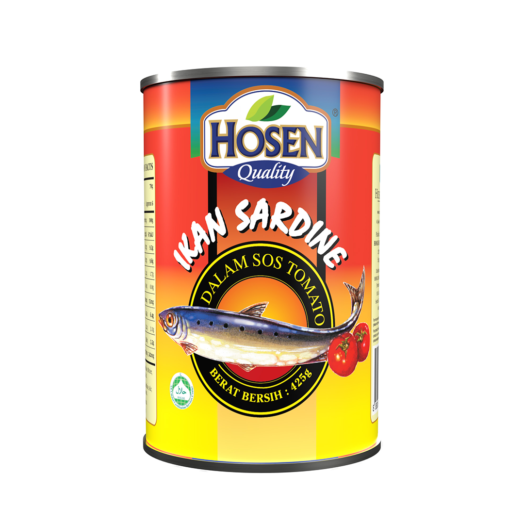 Hosen Sardine Tomato Sauce 425g