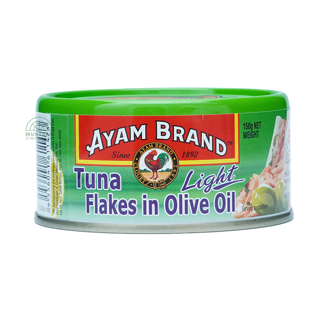 Ayam Brand Tuna Flakes In Olive Oil 150g
