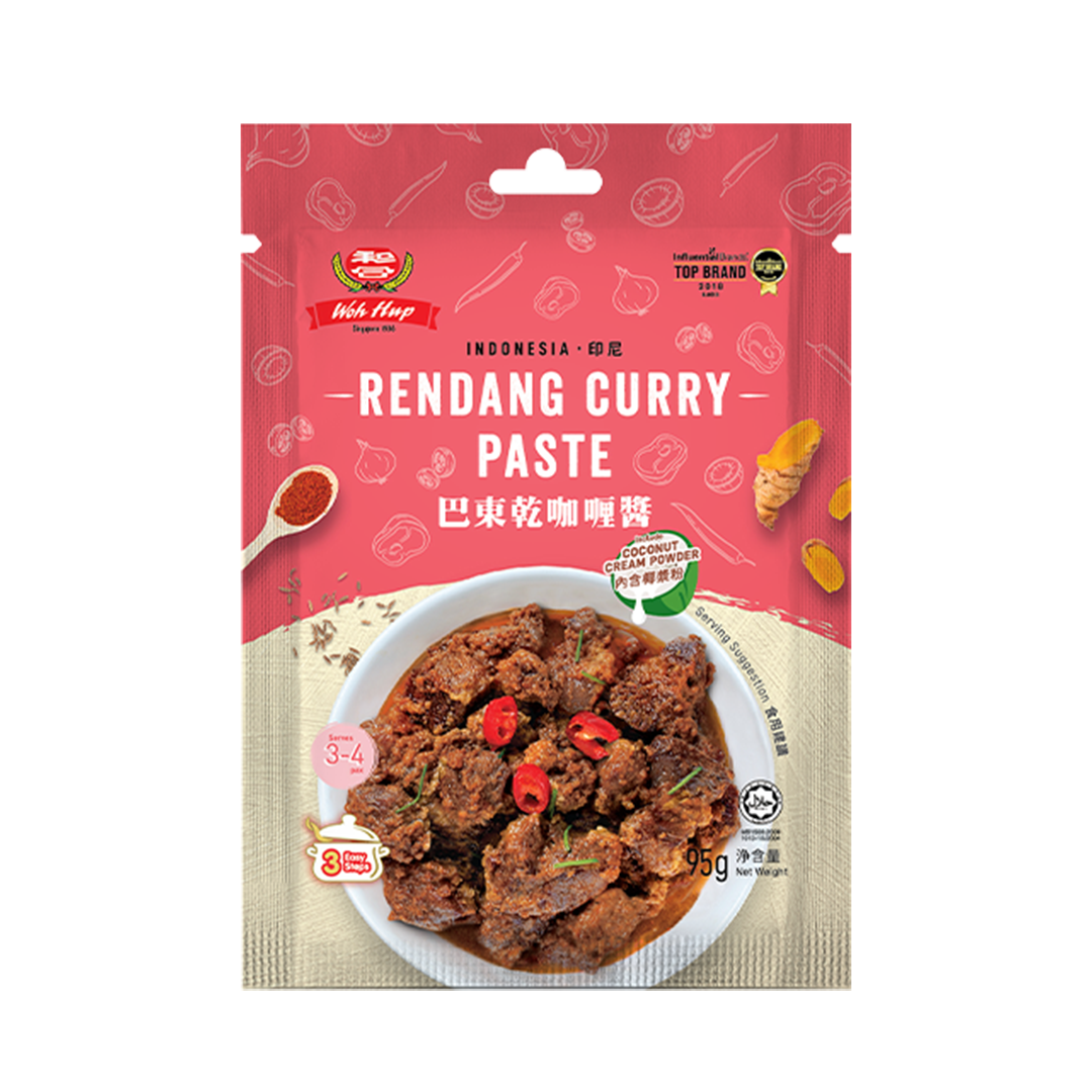 Woh Hup Ready To Cook Sauce Rendang Curry Paste 80g