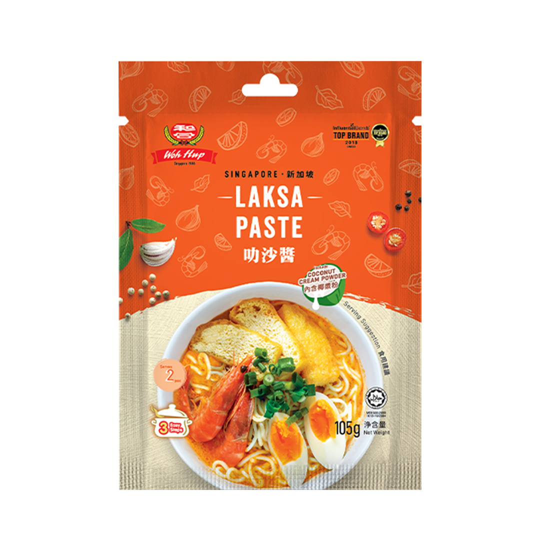Woh Hup Ready To Cook Sauce Laksa Paste 80g