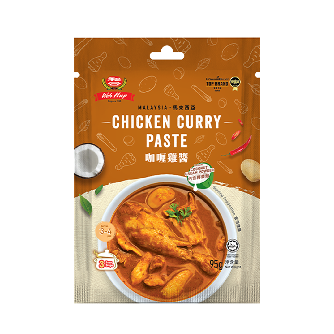 Woh Hup Ready To Cook Sauce Chicken Curry Paste 80g