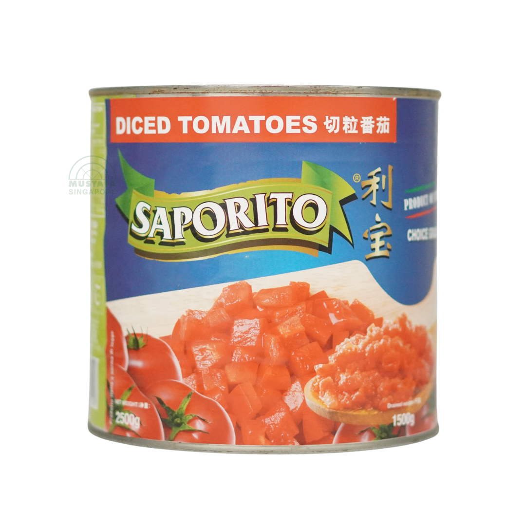Saporito Diced Tomatoes 2.5kg