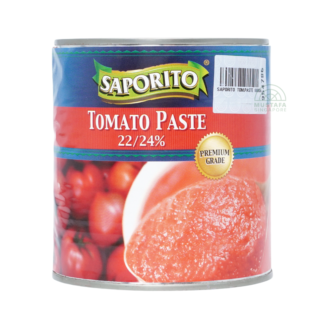 Saporito Tomato Paste 22/24% 800g