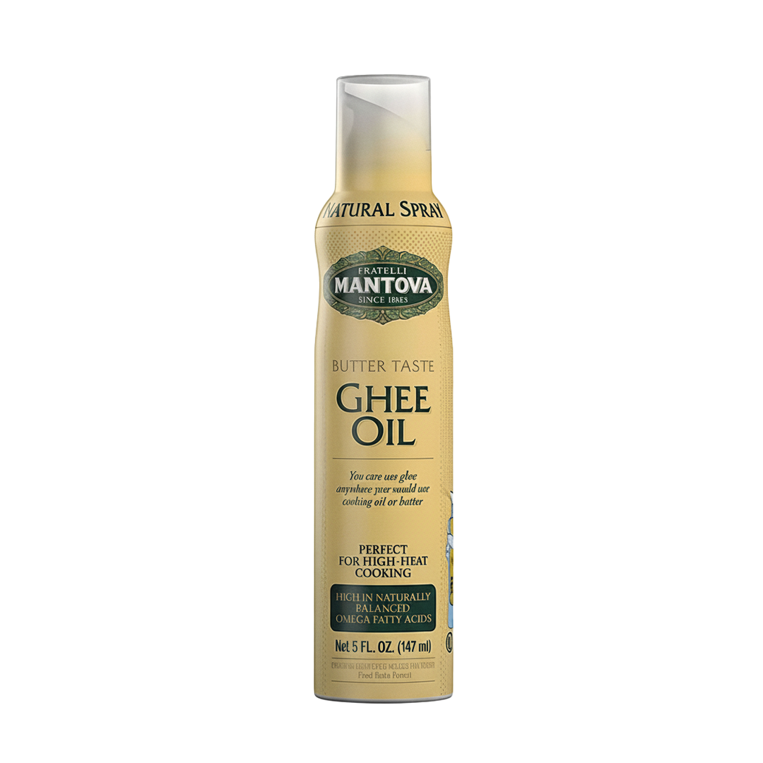 Mantova Butter Taste Ghee Oil Natural Spray 147ml