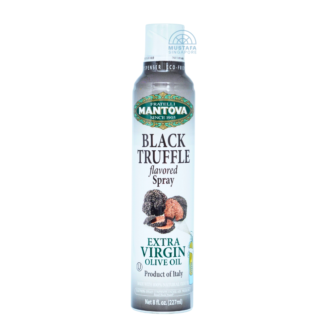 Mantova Black Truffle Flavoured Spray Extra Virgin Olive Oil 227ml