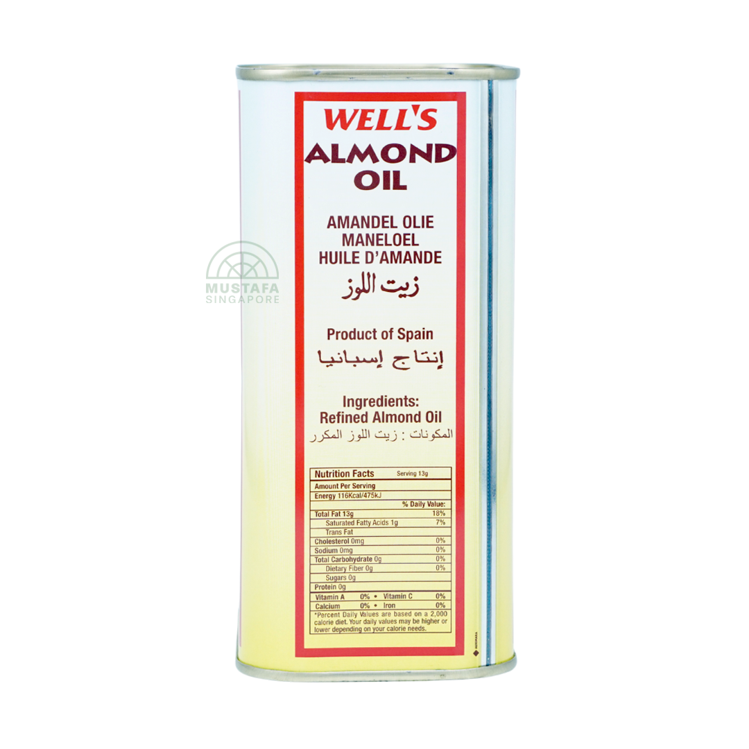 Well's Almond Oil 800ml