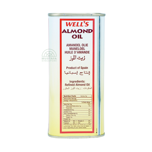 Well's Almond Oil 800ml