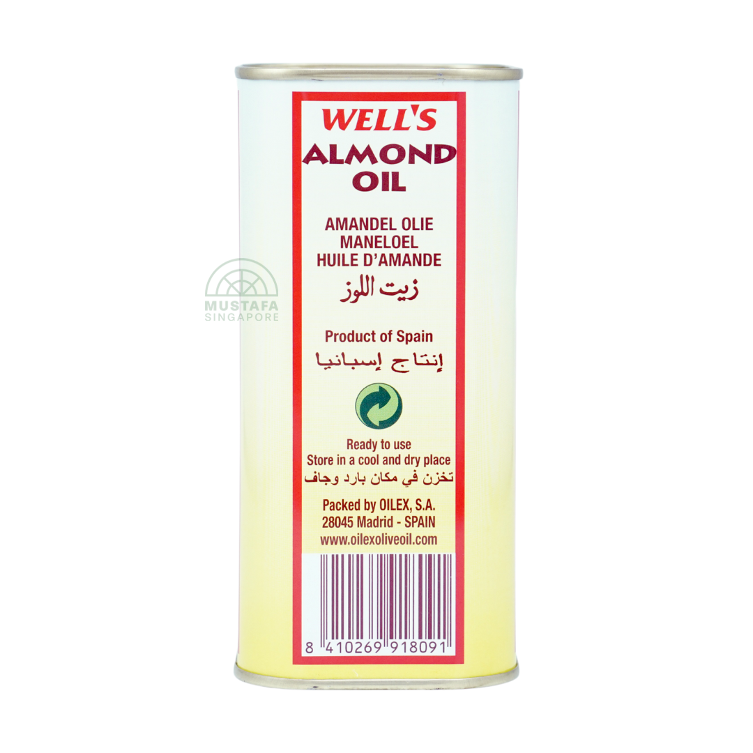 Well's Almond Oil 800ml