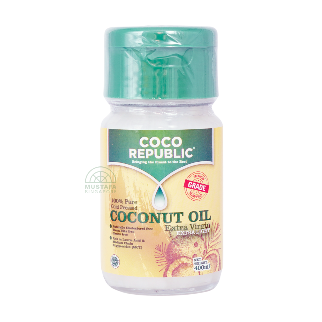 Coco Republic 100% Pure Cold Pressed Coconut Oil 400ml