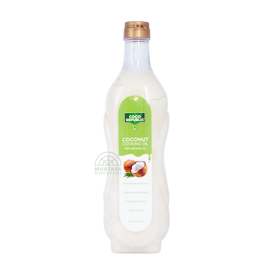 Coco Republic Coconut Cooking Oil 100% Refined Oil 1L