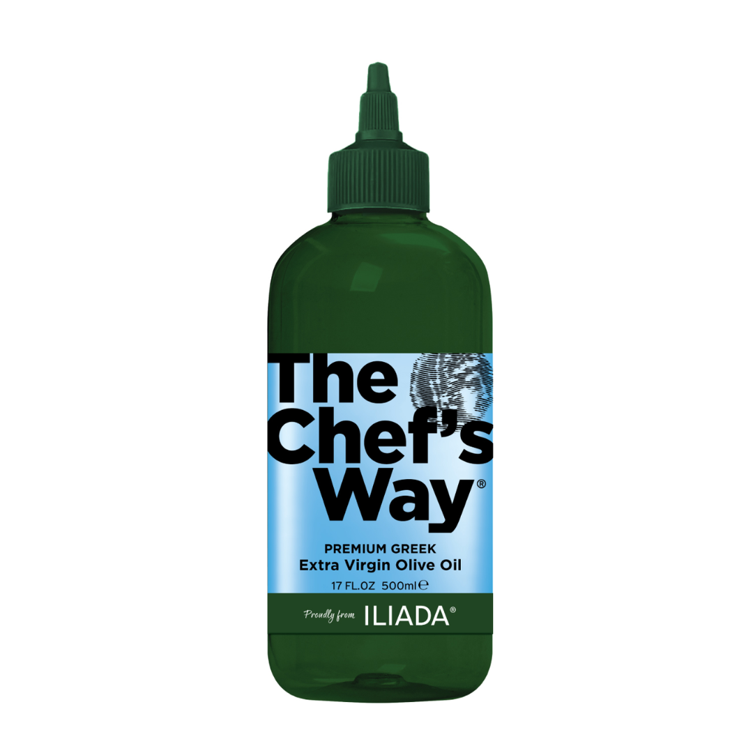 Iliada Premium Greek Extra Virgin Olive Oil Chefs Way 500ml