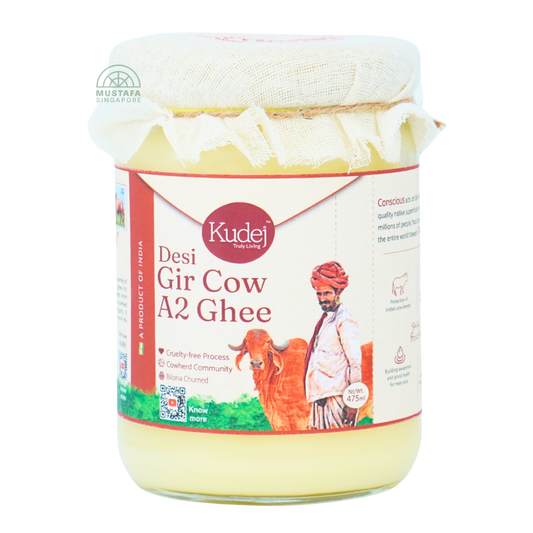 Kudej Desi Gir Cow A2 Ghee 475ml