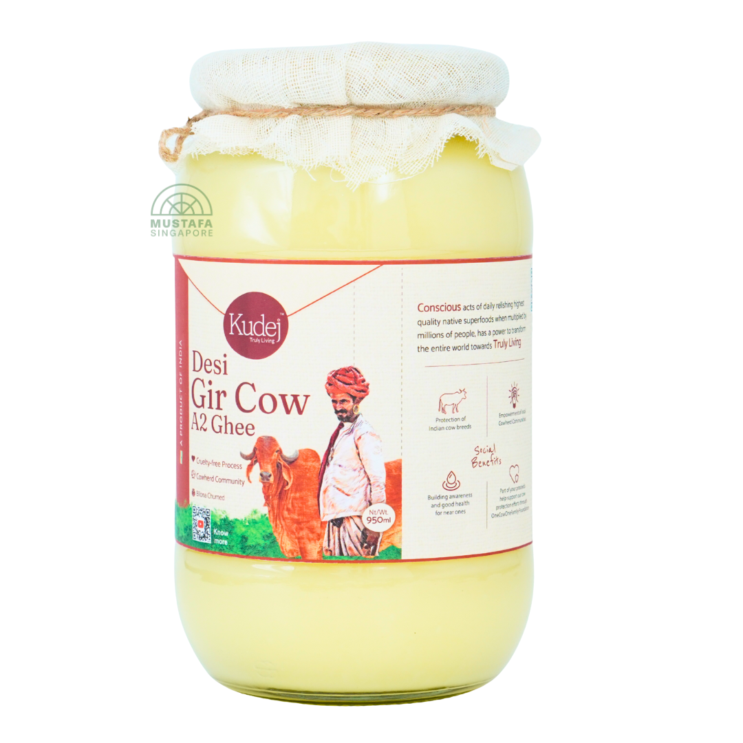 Kudej Desi Gir Cow A2 Ghee 950ml
