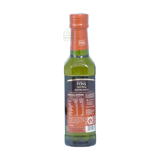 Pons Extra Virgin Olive Oil Variety Hojiblanca 250ml