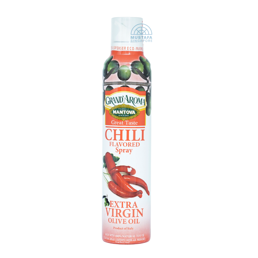 Mantova Chilli Flavoured Spray Extra Virgin Olive Oil 227ml