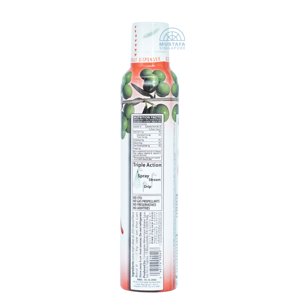 Mantova Chilli Flavoured Spray Extra Virgin Olive Oil 227ml