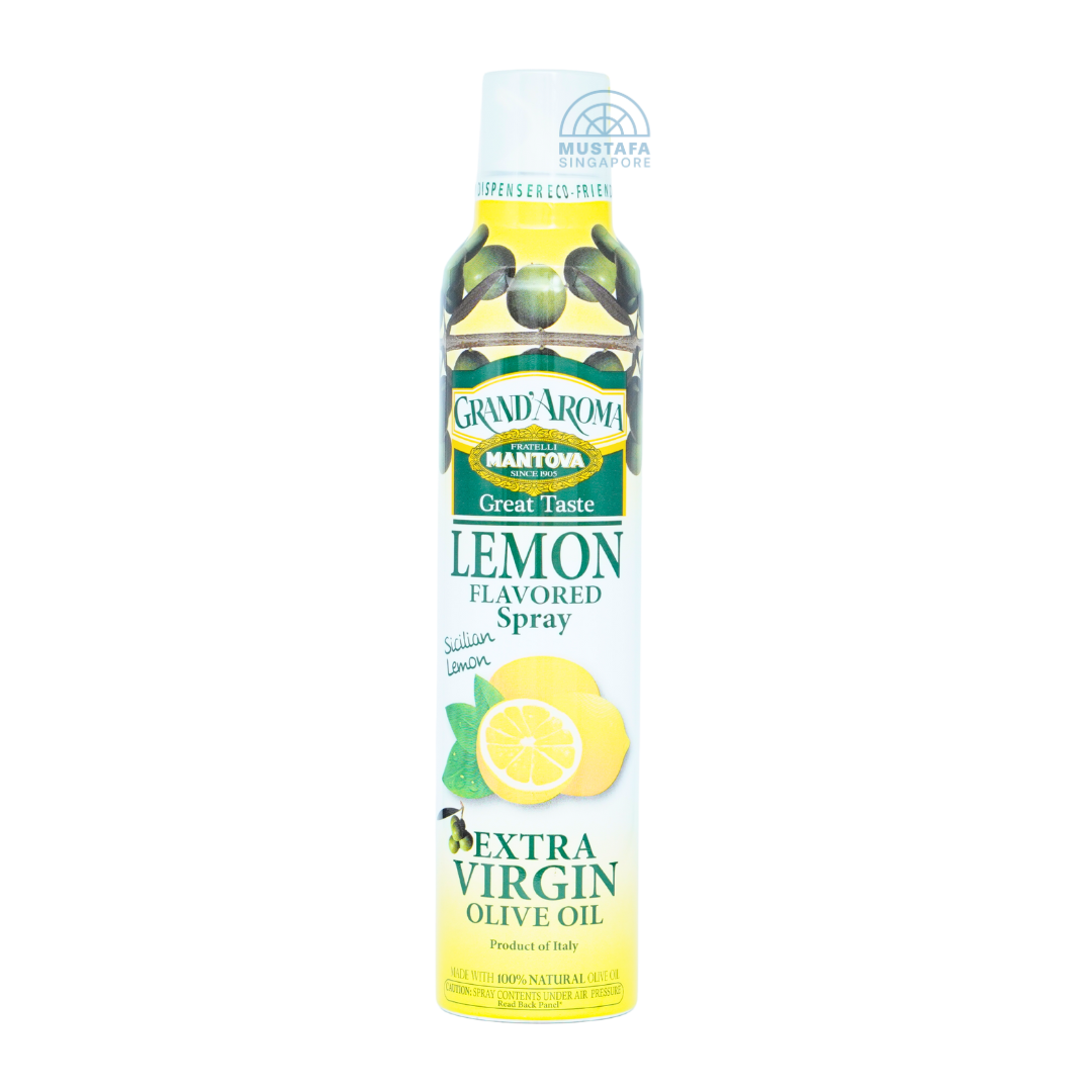 Mantova Lemon Flavoured Spray Extra Virgin Olive Oil 227ml