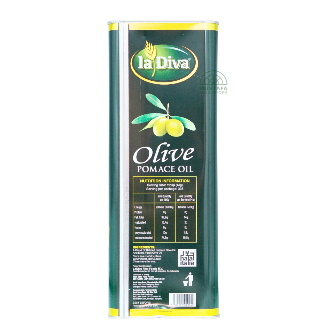 la Diva Olive Pomace Oil 5L