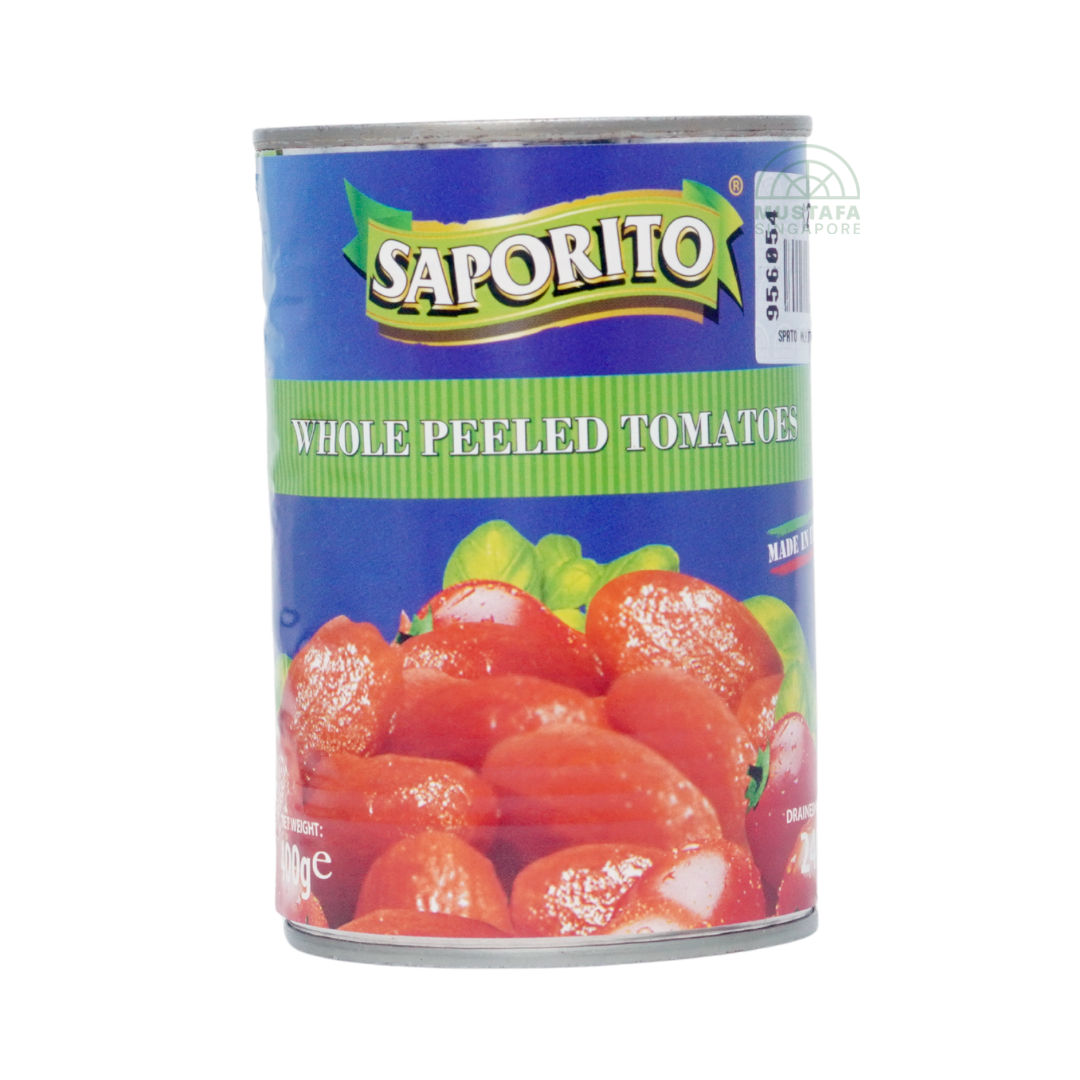 Saporito Whole Peeled Tomato 400g